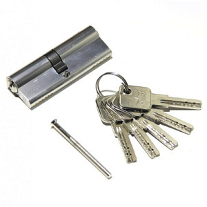 DORMA Цилиндровый механизм CBR-1 65 (30х35) ключ/ключ, никель #227657