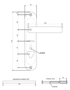 Ручка HP-42.0123-S-C-G-R "Апекс" #173888